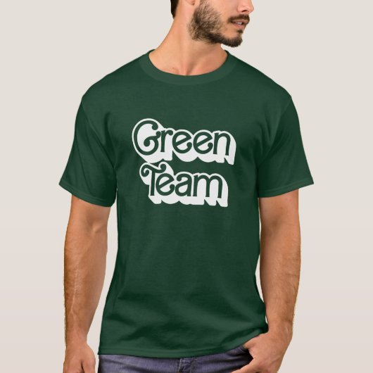 Shirt des "Color War Green Team" (Vorderseite)
