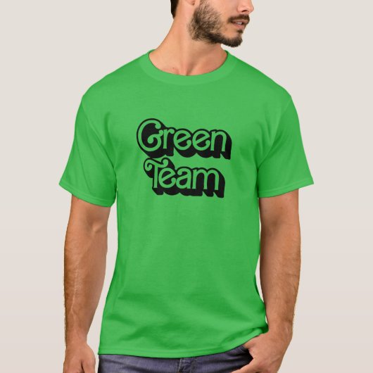 Shirt des "Color War Green Team" (Vorderseite)
