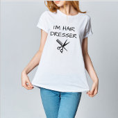 Shirt des Friseurs, Shirt der Friseurin, Beauticia