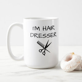 Shirt des Friseurs, Shirt der Friseurin, Beauticia Kaffeetasse