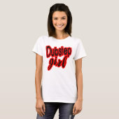 Shirt des Mädchen Dubstep Mädchen-Tanzvereins D (Vorne ganz)