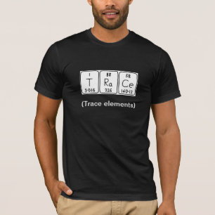 Shirt des periodischen Tabellenworts