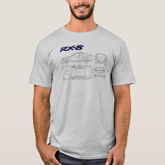 Shirt des Planes rx8 (Vorderseite)