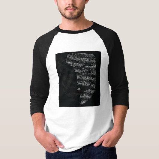 Shirt des Protestes V, 3/4 Hülsen (Vorderseite)