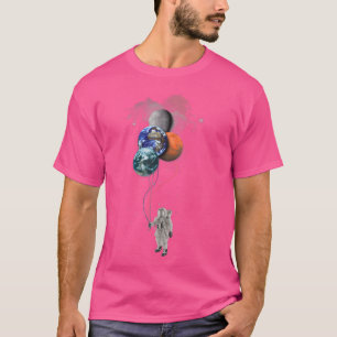 Shirt des Raumfahrtschiffes "Holding Planet Balloo