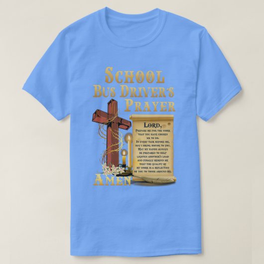 Shirt des Schulbusfahrers (Design vorne)
