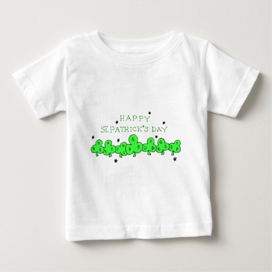Shirt des St. Patrick's Day Säuglings (Vorderseite)