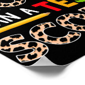 Shirt des Testtages Poster (Ecke)