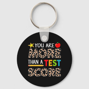 Shirt des Testtages Schlüsselanhänger
