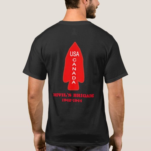 Shirt des Teufels der Brigaden-FSSF (Rückseite)