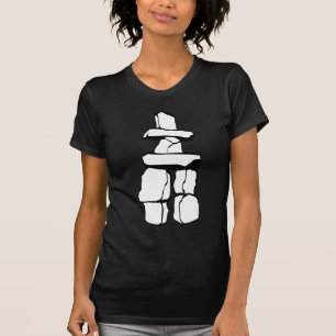 Shirt des Vancouvers Inukshuk der