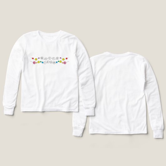 Shirt des White-Team-Farbkriegs (Design Vorderseite & Rückseite)