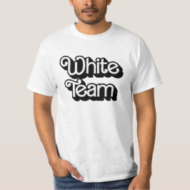 Shirt des White-Team-Farbkriegs