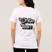 Shirt des White-Team-Farbkriegs (Rückseite)
