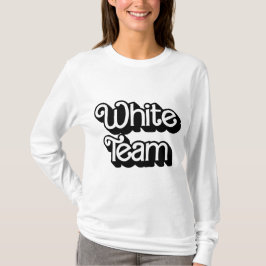 Shirt des White-Team-Farbkriegs