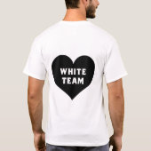 Shirt des White-Team-Farbkriegs (Rückseite)