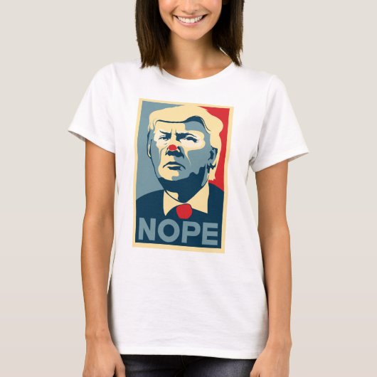 Shirt Donald Trump "NOPE" (Vorderseite)