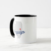 Shirt Ebenen-Illinois IL Tasse (Vorderseite Links)