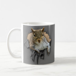 Shirt-Eichhörnchen-Kaffeemaschine Tasse