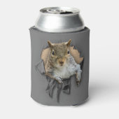 Shirt-Eichhörnchen mit Rippenstücke kann kühler we Dosenkühler (Kanne Rückseite)