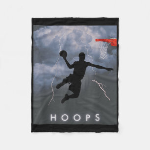 Shirt "Electric Dunk Storm Basketball Hoops" Fleecedecke