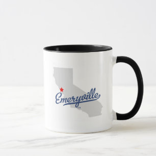Shirt Emeryville Kalifornien CA Tasse