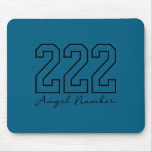 Shirt Engel Nummer 222 Numerologie Spiritualität Mousepad