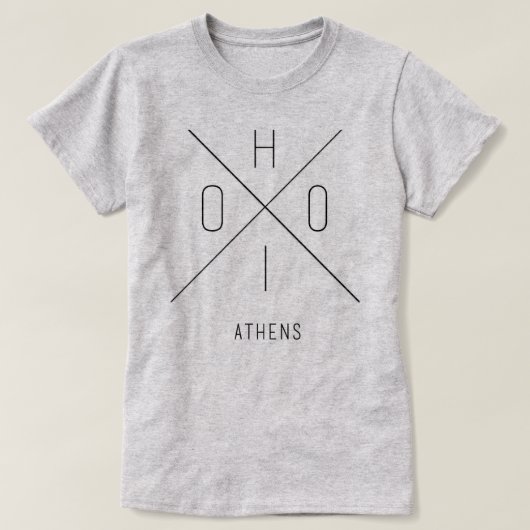 Shirt-Entwurf 4 Athens Ohio T-Shirt (Design vorne)