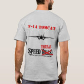 Shirt F-14 - hellfarbig (Rückseite)