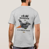 Shirt F-16 - hellfarbig (Rückseite)