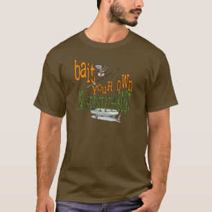 Shirt Fischen Spaß Angeln Köder