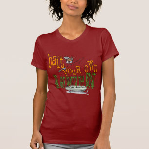 Shirt Fischen Spaß Angeln Köder