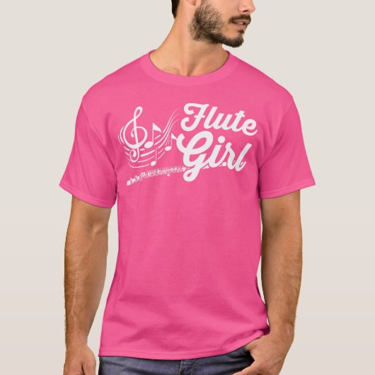 Shirt Flute-Instrument-Tshirt (Vorderseite)