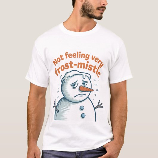 Shirt | Funny Snowman Christmas Tee | Winter Humor (Vorderseite)