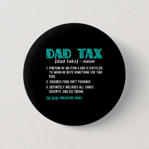 Shirt Funny Vater Tax Definition Vatertag Button