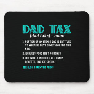 Shirt Funny Vater Tax Definition Vatertag Mousepad