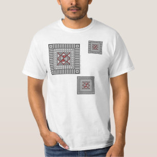 Shirt für alternierende geometrische Männer