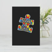 Shirt für Autismus-Aufklärung Save The Date (Stehend Vorderseite)