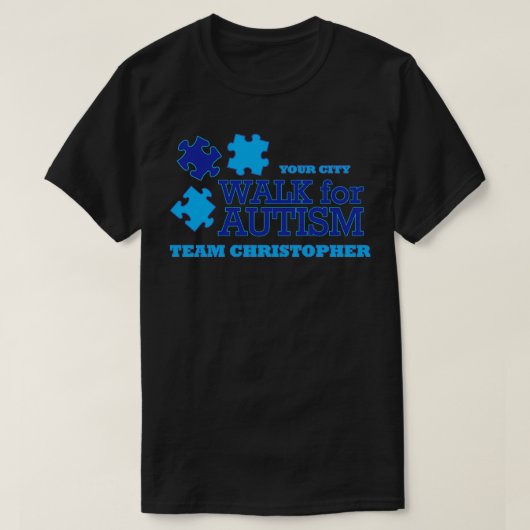Shirt für Autismus Autismus (Design vorne)