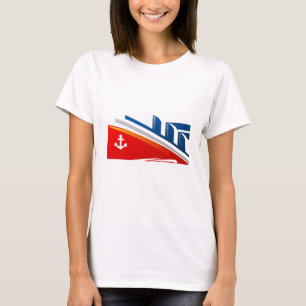 Shirt für das Logo des Schiffs für das Schiff des