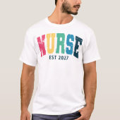 Shirt für den Abschluss der Krankenpflege, kundens (Vorderseite)