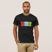 Shirt für den periodischen Tabellennamen (Vorne ganz)