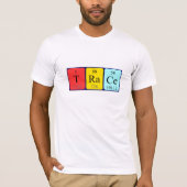 Shirt für den periodischen Tabellennamen (Vorderseite)