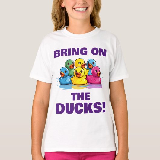 Shirt für die Enten anbringen (Vorderseite)
