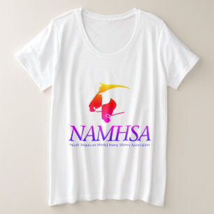 Shirt für die farbenfrohen Logos für Frauen und 