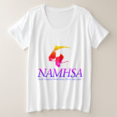 Shirt für die farbenfrohen Logos für Frauen und Mä (Design vorne)