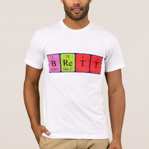 Shirt für die periodische Tabelle