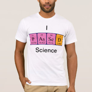 Shirt für die übergebene wissenschaftliche Periode