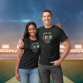 Shirt für eine benutzerdefinierte Crew Retro-Grupp