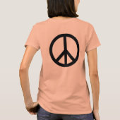 Shirt für Frieden und Liebe (Rückseite)